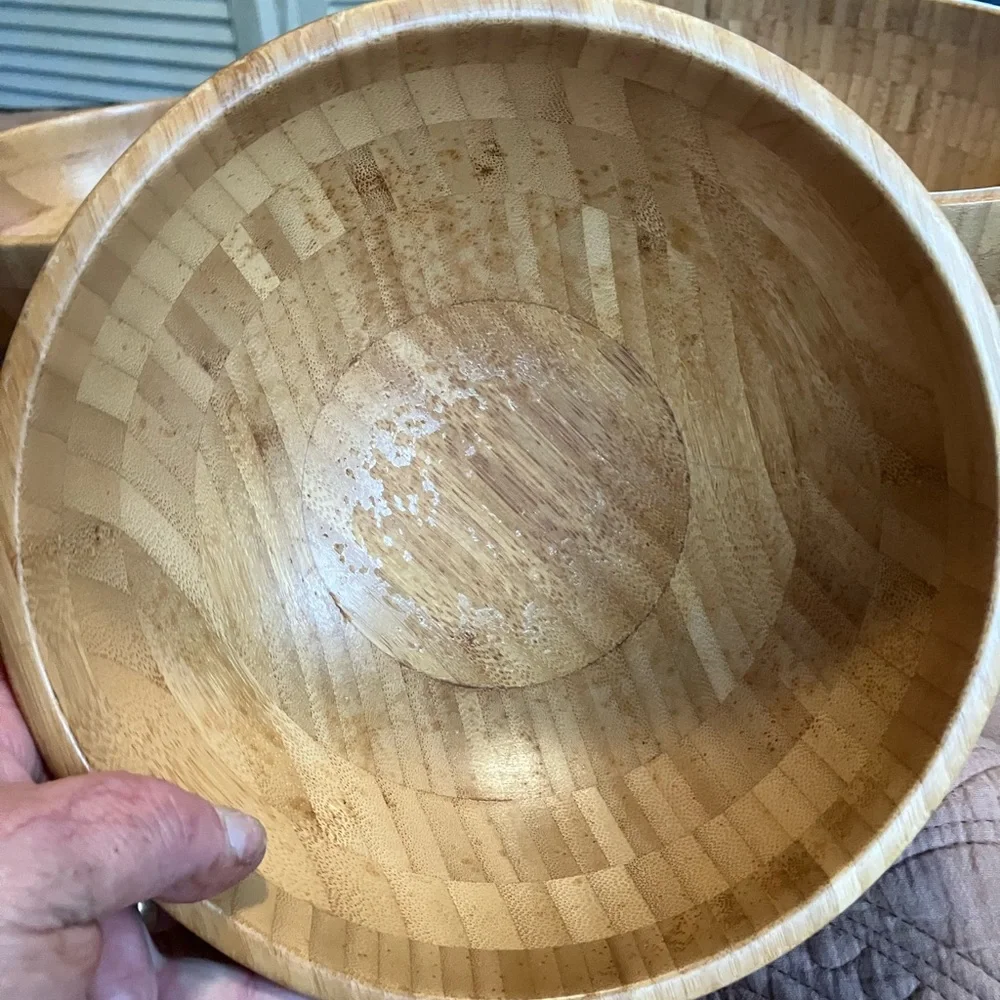 Set of IKEA Wooden Bowls